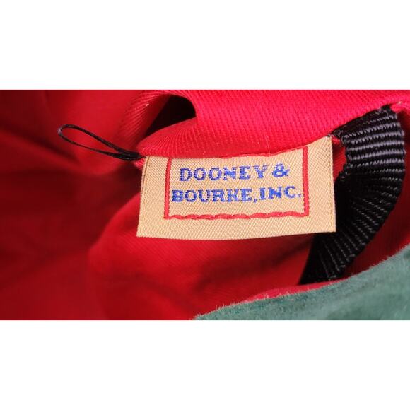 Dooney & Bourke Florentine Leather Tassel Shoulder Bag Natural Tan Hobo Purse - Picture 10 of 13